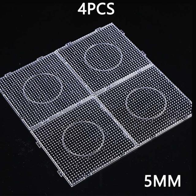 2.6/5Mm Mini Hama Beads Template Toy Diy Perler Tool Beads Educational Tangram Jigsaw Puzzle Iron Beads Tool Free Shipping