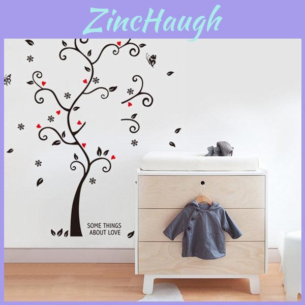 Beautiful Frame Tree Wall Stickers Exquisite Vinyl Decor For Enchanting Home Atmosphere