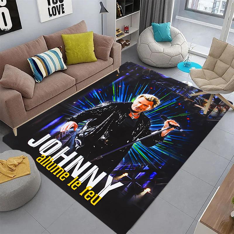 Johnny Lights Up Stage carpet printing Living room and bedroom mats Doormat Room Art