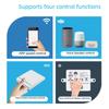 Tuya WiFi Smart Switch with Wireless Remote, Free Sticker, App Control, Timing, and Alexa Voice Compatibility.