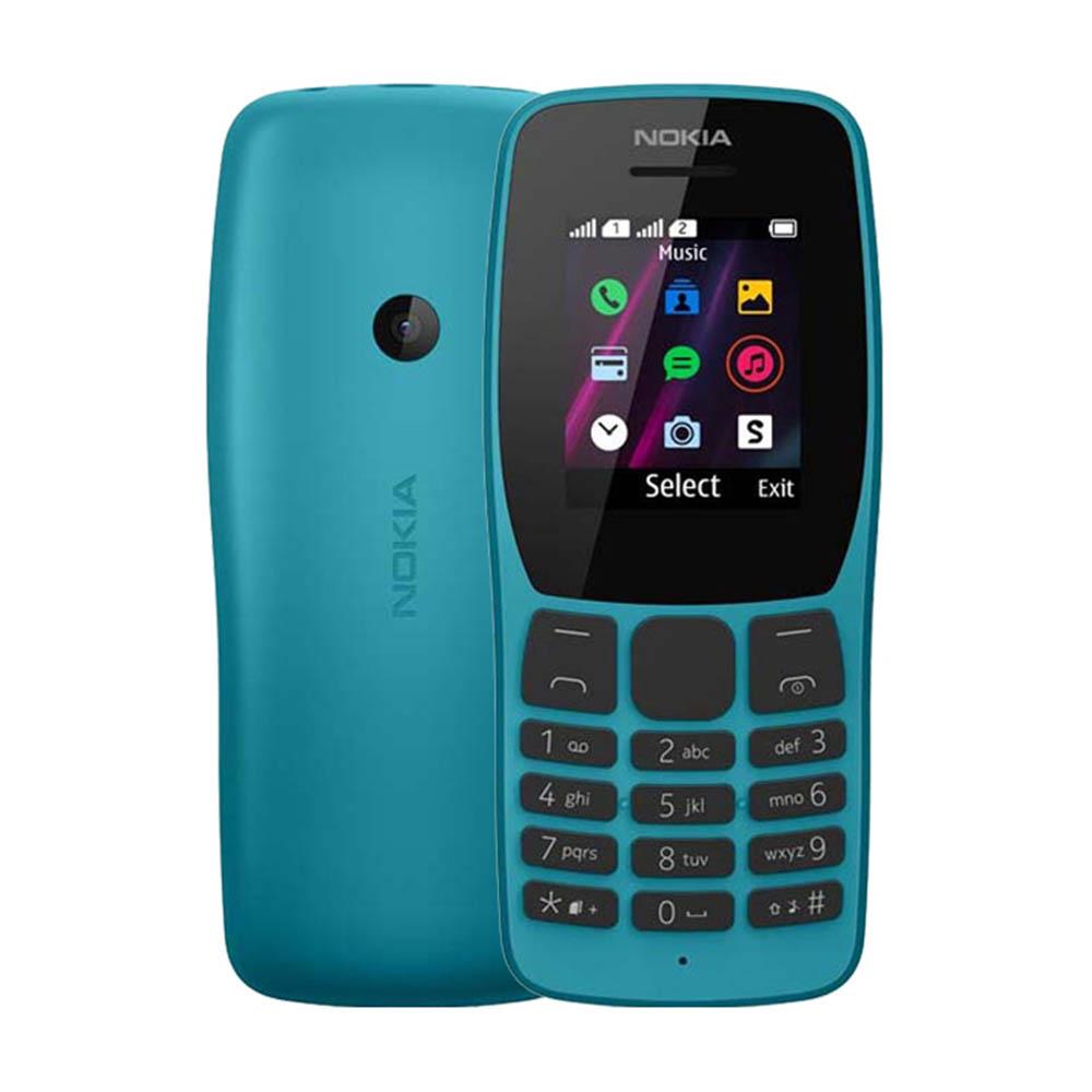 90% nový Repasovaný Originální Nokia 110 (2019) Dual SIM mobilní telefon