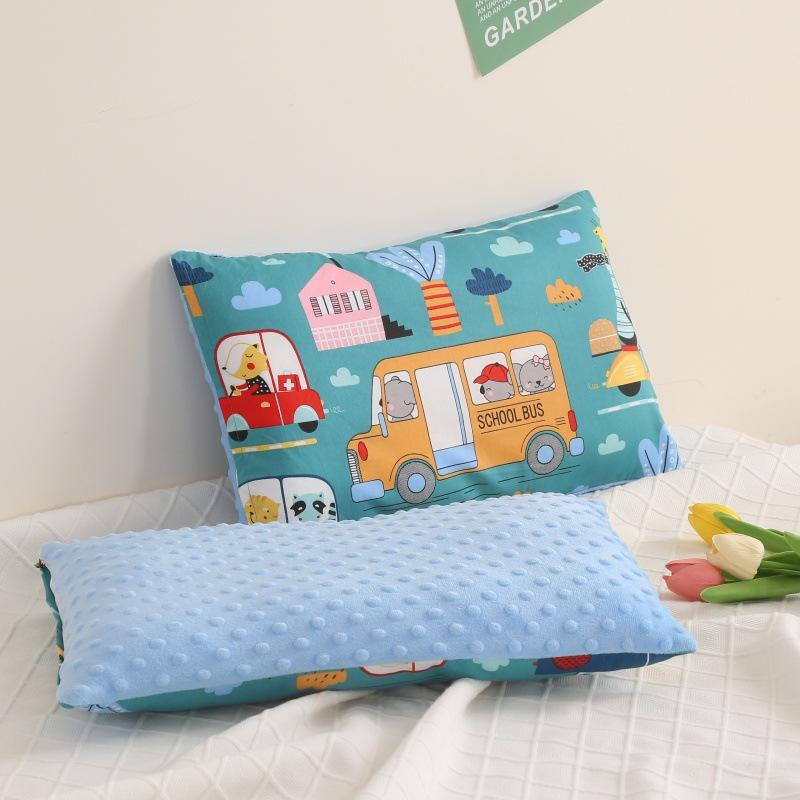 Class A Full Cotton Doudou Velvet Cartoon Small Pillow Kindergarten Students and Children Doudou Pillow Core Cervical Vertebrae Pillow Can Be Removed