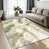 Area Rug Artistic Abstract Ocean Wave Gradient Modern Coastal Decorative Indoor Floor Carpet for Living Room Bedroom Home Decor
