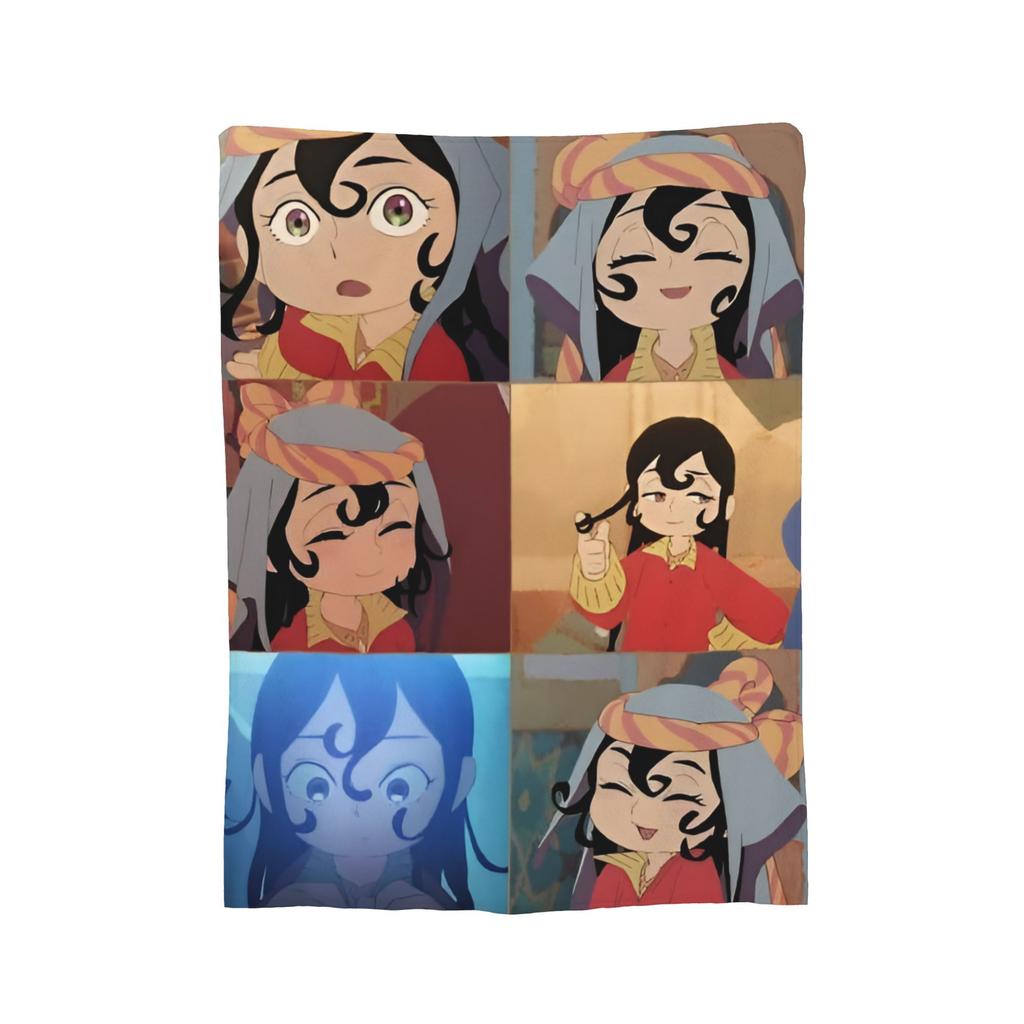 Tenmaku no Jaadugar Anime New Velvet Throw Blankets Blanket for Sofa Car Super Warm Bed Rug