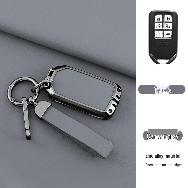 Stylish Metal Car Key Case for XRV, Fit, Vezel, URV, Fengfan, Xiangyu - Personalized Luxury Remote Shell Cover