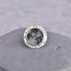 Moss Agate Vintage Inspired Ring, Sterling Silver Moss Agate Ring for Women, Huge Bohemian Fashion Ring, Bridesmaid Gift, Gift for Her