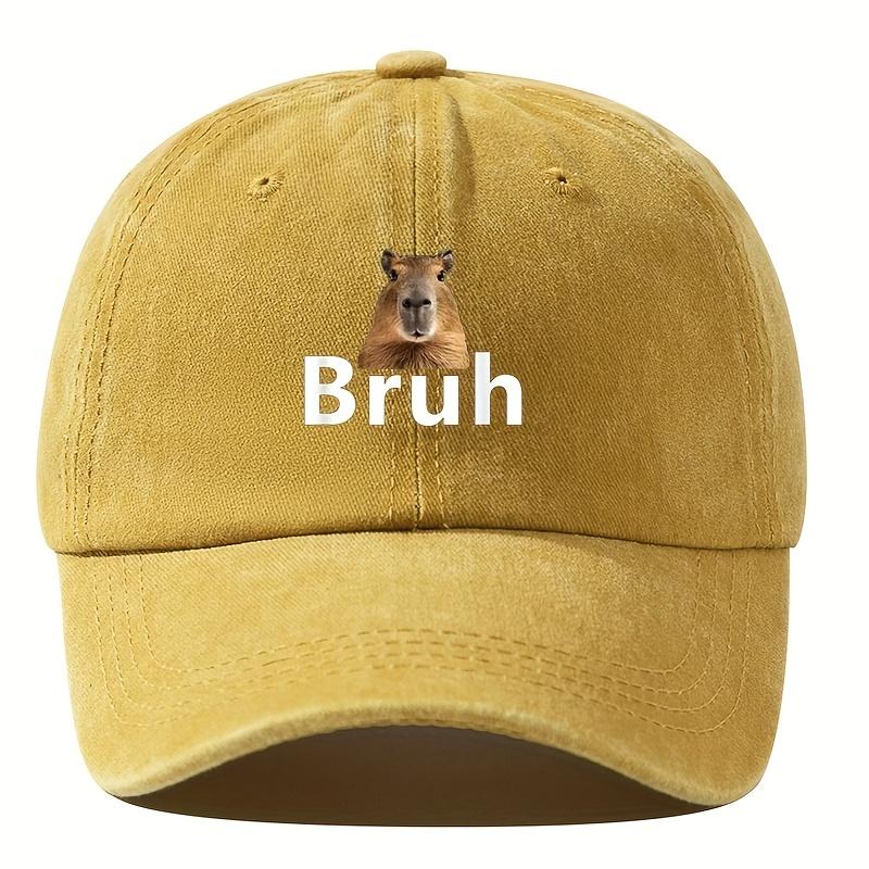 

Hat Baseball Cap Outdoor Truck Hat Casual Versatile Retro Washed Hat Running Sports Fashion Hat жовтий