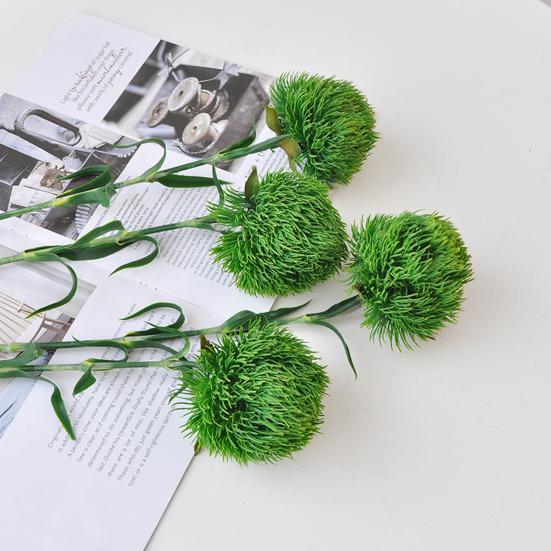 Fake Dianthus Artificial Greenery Stem Realistic Dianthus Trick Plant for Home Kitchen Wedding Courtyard Decoration
