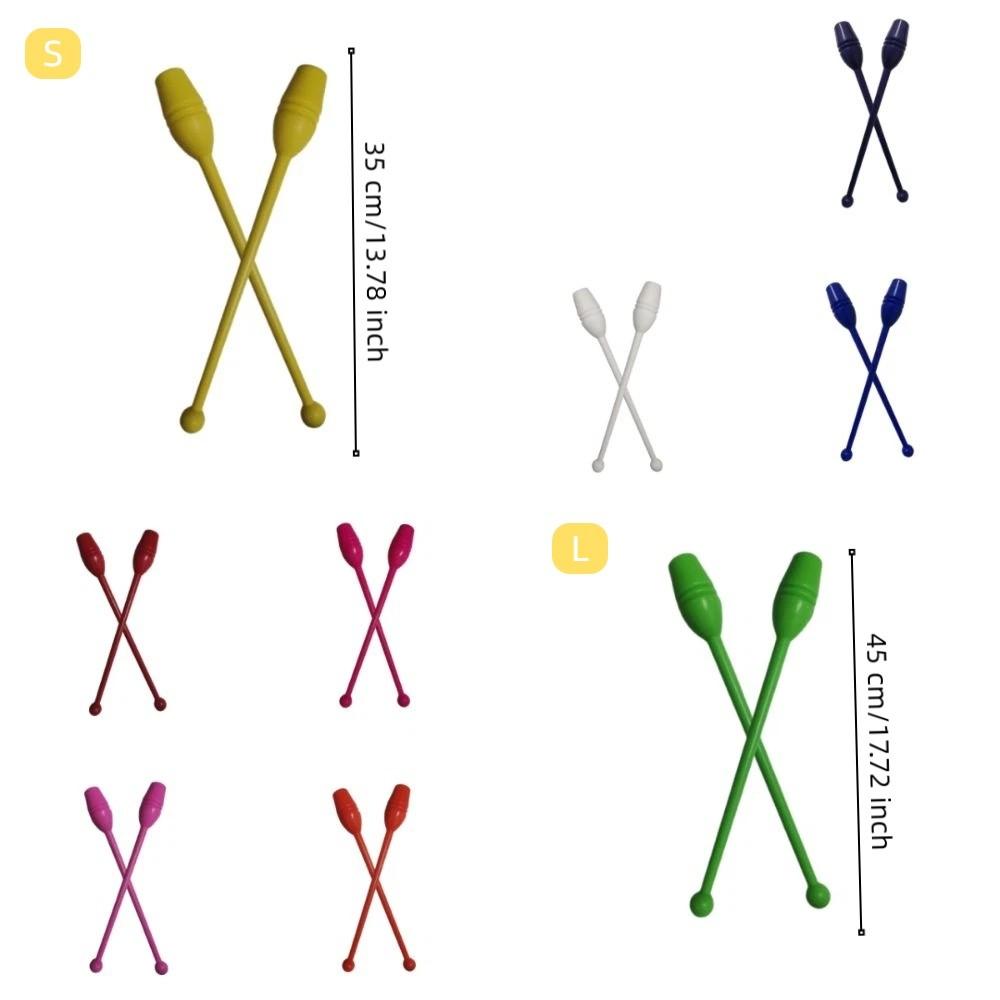 Lightweight Gymnastic Dance Bar Heavy Duty Colored Gymnastic Stick  Children Training