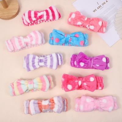 Diadema con lazo estilo coreano para niñas