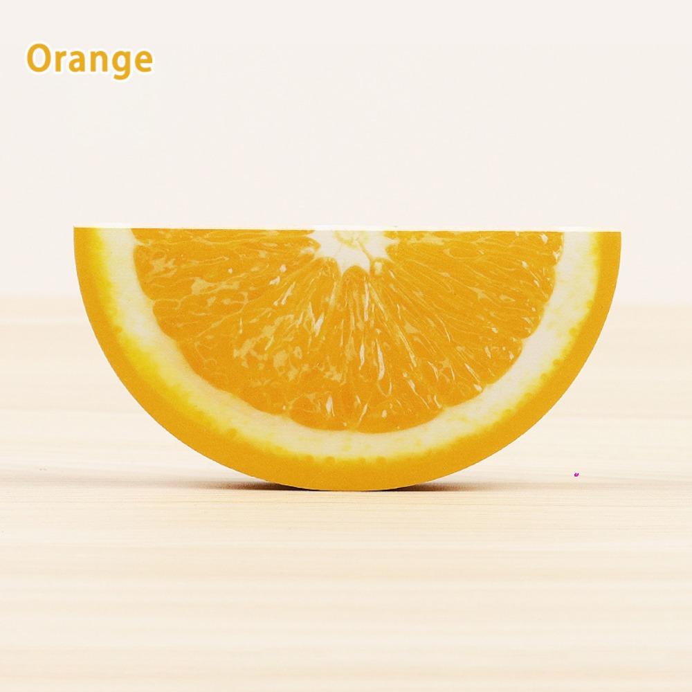 Multifunctional Non-sticky Note Paper Tearable Fruit Shape Memo Pad Stationery Paper Writing Paper School Office