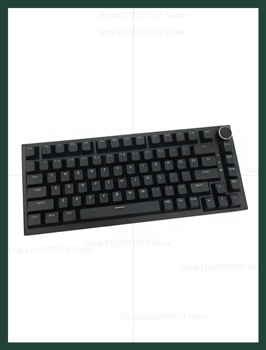 

Механическая игровая клавиатура AK820 75 процентов Bluetooth 5.1 2.4G Беспроводная проводная конструкция Gasket Mount Компактная клавиатура для игр и офиса