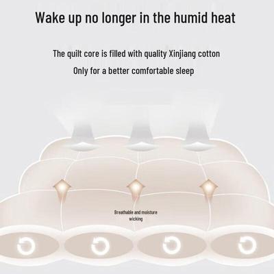HONGDOU Cloud-Feel All-Season Fiber Quilt