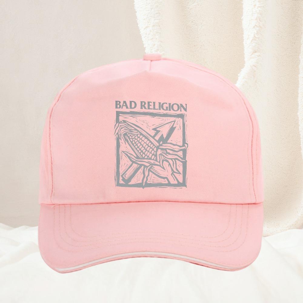 Bad Religion Unisex Tegen de Stroom In Slimfit pet Zomerse honkbalpet Verstelbaar voor Dagelijks Gebruik pet Alle Seizoenen Reisgeschenk