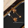 French Fairy Tale AB Style Wind Chime Tassel Earrings Personalized Cat Love Pendant Sweet Vintage High-end Feel