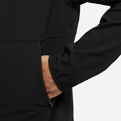 Nike Pro Jackets Men's Black Hooded Non Detachable Moderate Other