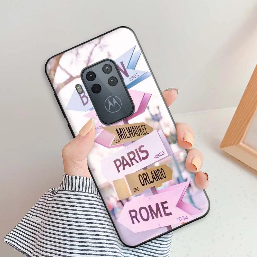 For Moto One Pro Case Moto One Zoom Matte Silicone For Motorola For Moto One Zoom Case Cover Fashion TPU Protective Back Cover
