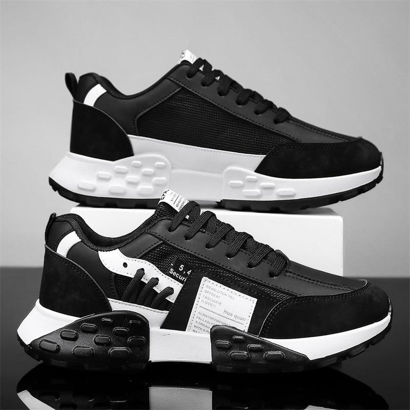 2024 Fashion Men Sneakers Casual Shoes Cushioning Non-Slip Outdoor Sports Shoes Gym Training Athletic Vulcanize Shoes
