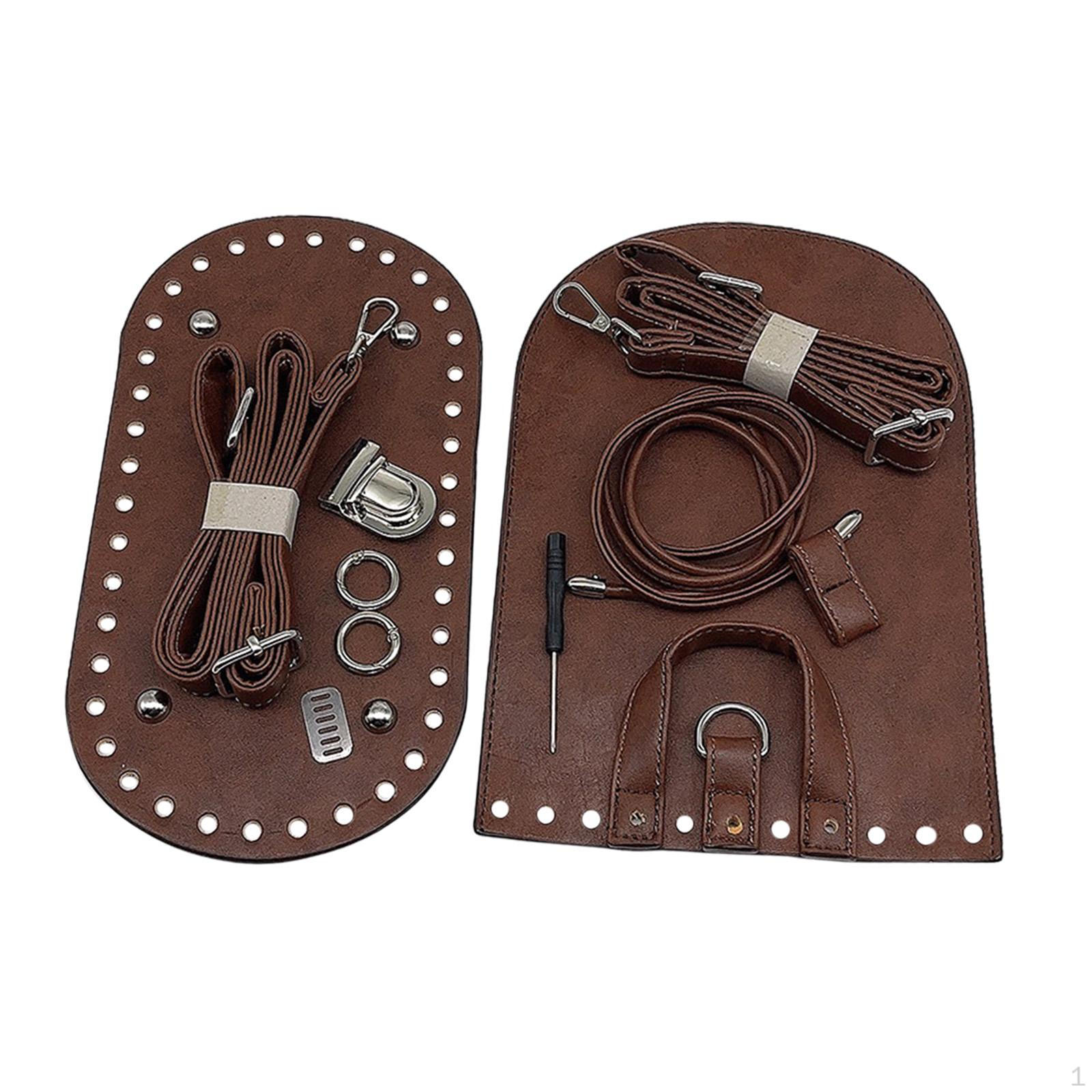 

Набор для изготовления сумок, вязание крючком снизу, швейные поделки, проекты с аппаратными лямками для DIY кофейный