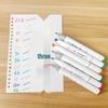 36-Color Double-Ended Oil-Based Marker Pen Set with Four-Sided Barrel for Art, Journaling, and Painting - Perfect Gift for Students and Children
