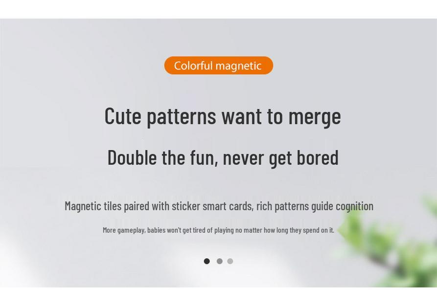 Magnetic Tube Building Blocks: Children's DIY Magnetic Track with Rolling Ball Slide for Educational Play