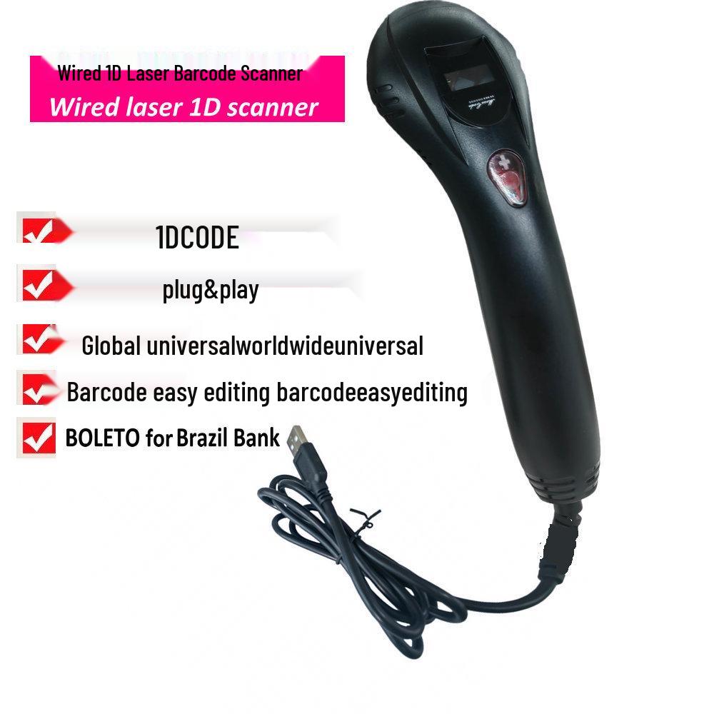 Wireless 2D USB Bluetooth Barcode Scanner