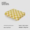 Checkered Bath Towel Cotton Face Towel Adult Absorbent Towels Gift Towel Supplies Bathing Tools