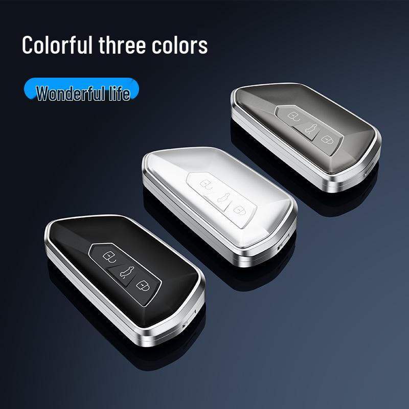 Volkswagen Magotan B8 Passat CC Key Cover - Aluminum Alloy Full Protection Shell