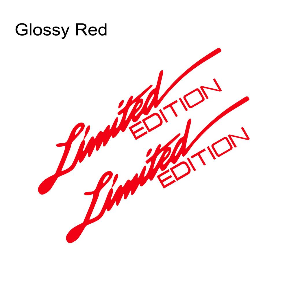 Funny Limited Edition Car Motocycle Sticker Decals for