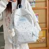 Schoolbag1011 New College Style Star Printing Student Schoolbag Junior High School Students High Value Backpack Large Capacity Backpack
