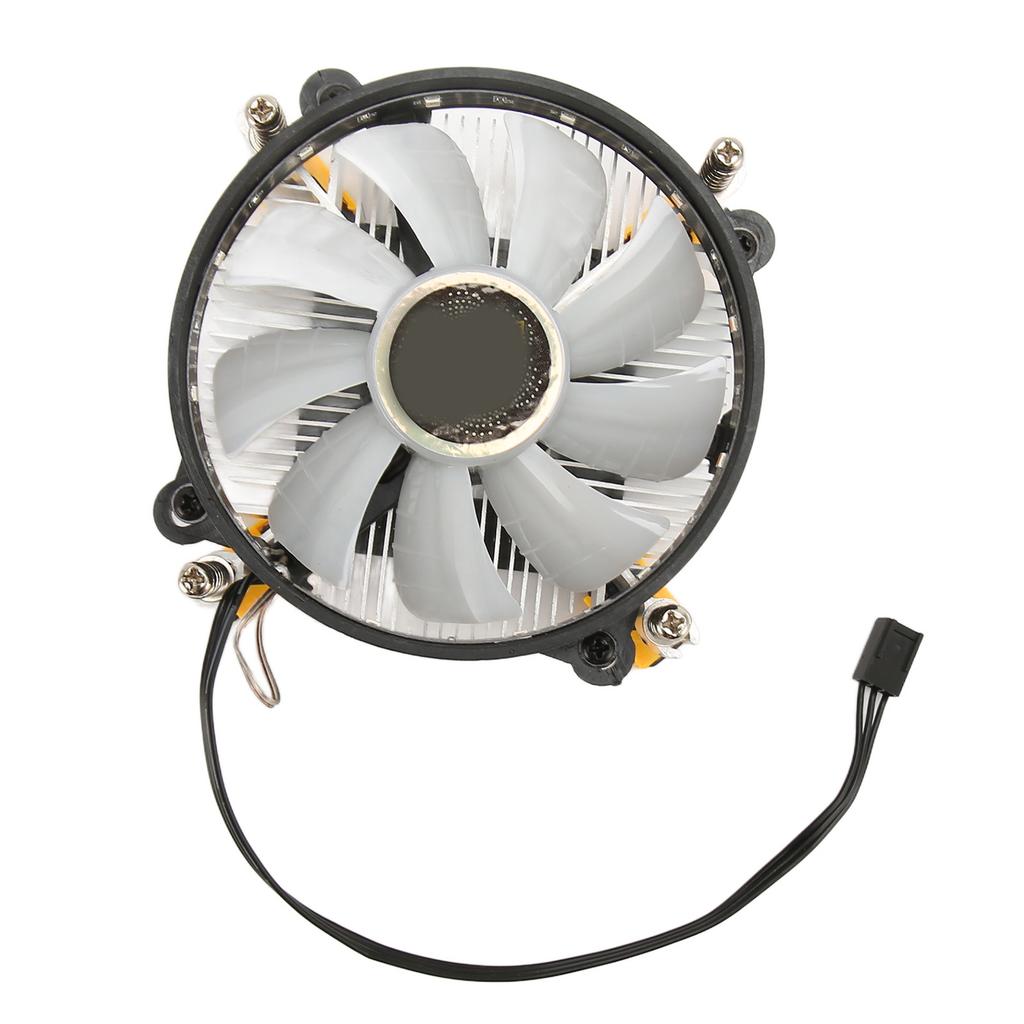 Radiator Cooler CPU Viteză Mare Silențios 3 Fire Aluminiu Ventilator Răcire Aer Calculator Desktop Jos