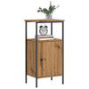 VidaXL Bedside Table Artisan Oak 41x31x80 Cm Engineered Wood, Side Table, Bedside Cabinet, Side Table for 857248