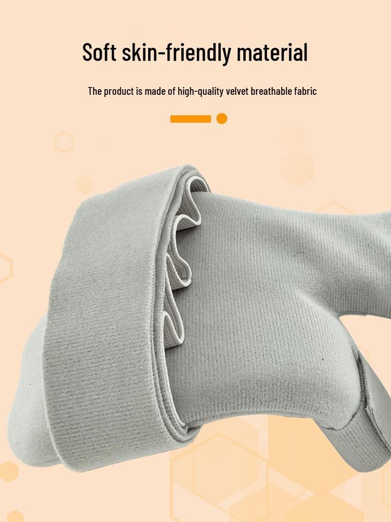 SpotRest Hand Splint & Finger Straightening Glove with Wrist Support & Finger Separator
