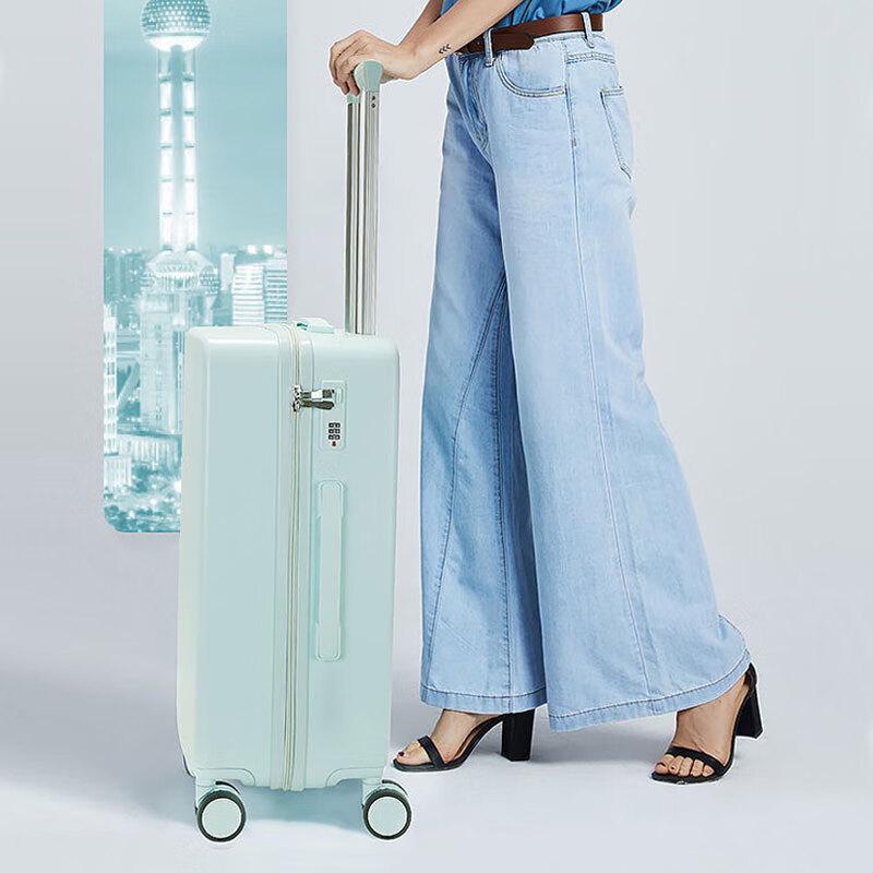 

Candy Color Silent Spinner Carry-On Luggage 20 inches