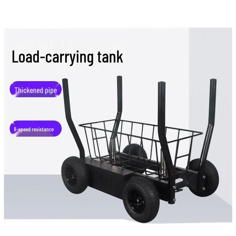 Strength Training Resistance Sled Push Cart