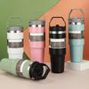 Portable Thermal Coffee Cup To Carry High Capacity Mug Thermos for Hot Coffee Gym Water Bottle Stainless Steel Insulated Tumbler