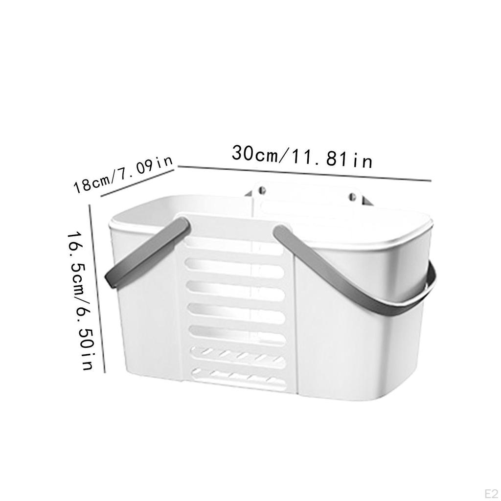 Lightweight Shower Organizer Box for Bath Supplies, Suitable Bathroom and Pantry