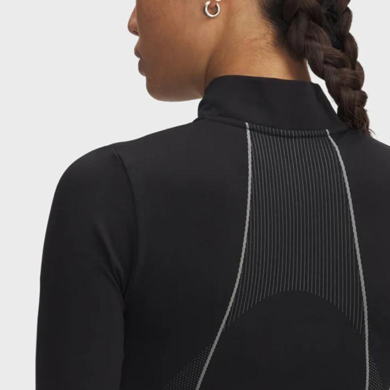 Under Armour Vanish Seamless Casual Fashion Simple Versatile Long Sleeve T-Shirt Women tops 6000644-003