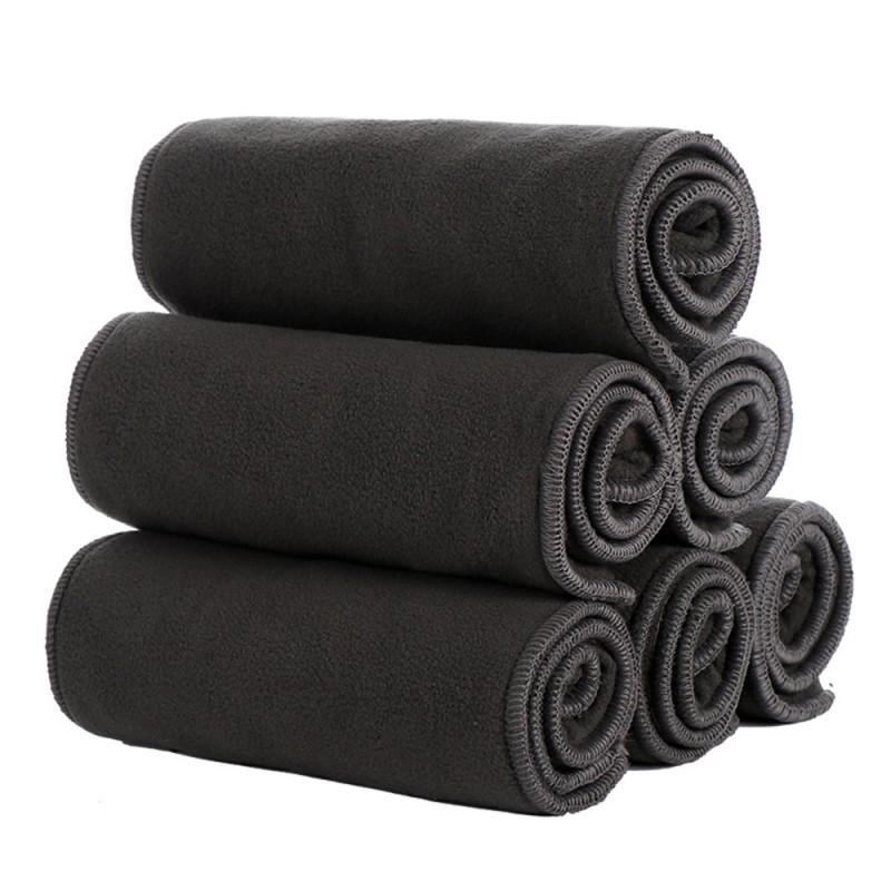 Reusable Bamboo Charcoal Incontinence Pad Adults Elderly Care Absorbent Underpad Washable Heavy Duty