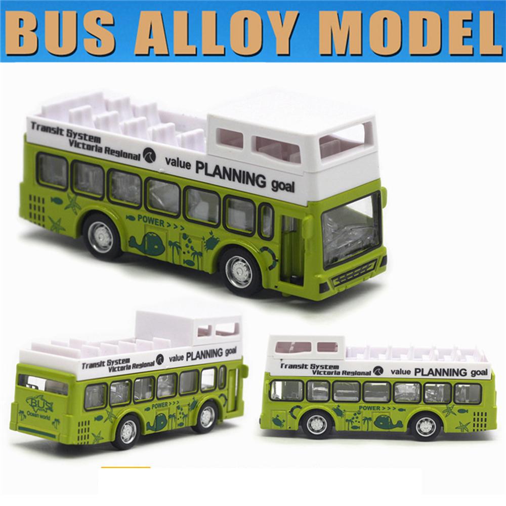 6-teiliges Schulbus-Spielzeugauto-Set, kleine Autos aus Druckgussmetall, Stadtbus, Doppeldecker, reibungsbetriebene Autos, Spielspielzeugfahrzeuge, Türen zum Öffnen, Lernspielzeug, Großpackung