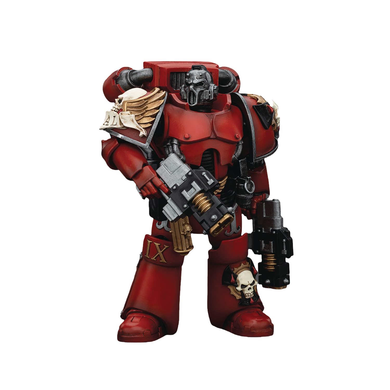 

JOYTOY Warhammer Blood Angels Tear Squad Elerim Serpent Scale Action Figure 40,000 Angel s (Volkite Armor) 1/18 (Assembled)