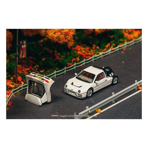 TARMAC WORKS Ford RS200 White - HOBBY64+ T64P-001-WH (2669911)