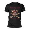 Running Wild 'Under Jolly Roger Dödskallar' T-shirt - NY Unisex T-shirt