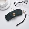 Hanging Neck Glasses Storage Bag Leather Soft Glasses Case Sunglasses Case  Eyeglasses Accessories