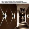 LED Modern Wall Lamp Round 4 Sided Bm Light 12W High Brightness Gentle Lighting Waterproof Wall Light