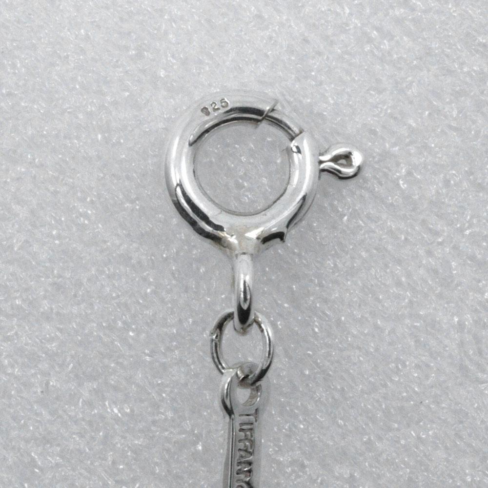 TIFFANY&Co. Open Heart Necklace Elsa Peretti Silver925 Heart 9.9g Women Used