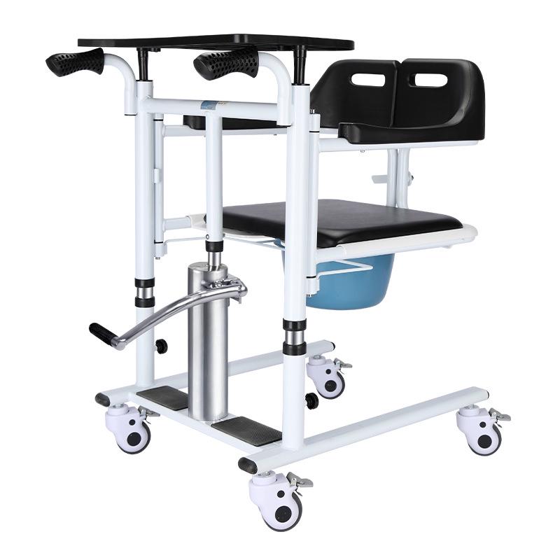 Hydraulic Lift Meal Table & Transfer Belt for Elderly and Bedridden Care