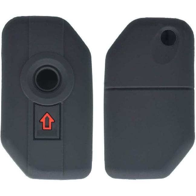 AUTOXBERT Silicone Full Protect 2 Button Remote Control Key Shell Case Fob Cover Skin Holder for Motorcycle F750GS F850GS K1600 K1600GTL R1200GS