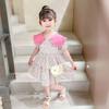 Girls' Summer Western Style Dress, Baby Floral Dress, Summer Dress, 3-year-old Girl, Princess Dress