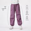 Xiaoyinman Girls' 7A Anti-Bacterial Summer Jogger Pants
